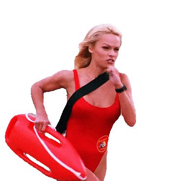 90's pam anderson baywatch running|24 Behind.